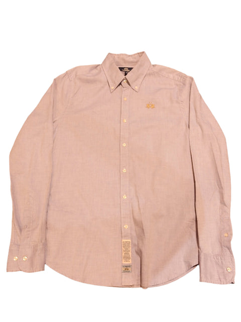 La Martina Men's Purple Shirt
