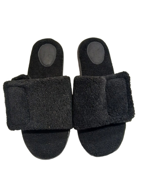 Goodfellow & Co Men's Black Rodney Adjustable Slide Slippers |Goodfellow & Co In Lebanon