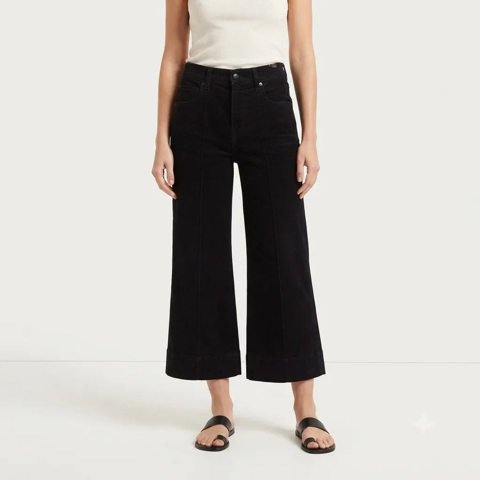Frye Women's Rebel Wash NYCA High Rise Wide Leg Jeans