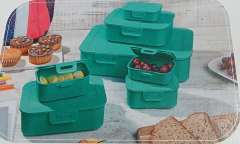 Rival Mint Green Food Storage Containers Set Of 7pcs | Rival In Lebanon