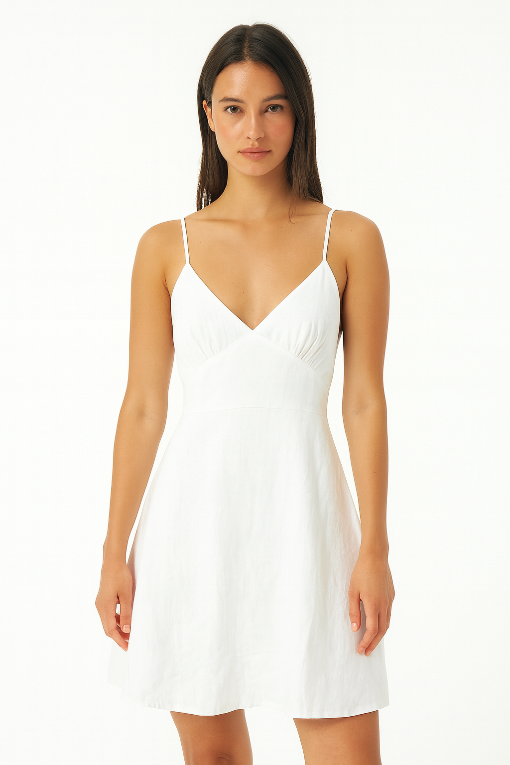 Forever 21 Women's Light Aqua Sleeveless Tie Back Dress | Forever 21 In Lebanon