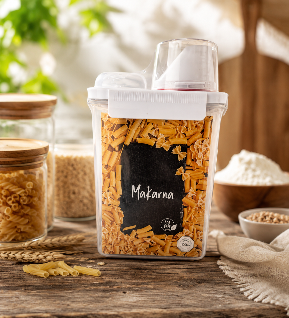 Wesken Transparent Smart Storage Container 1800ml | Wesken In Lebanon
