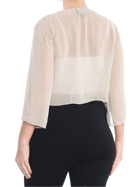 Alex Evenings Women's Beige Chiffon Cover Up | Alex Evenings In Lebanon