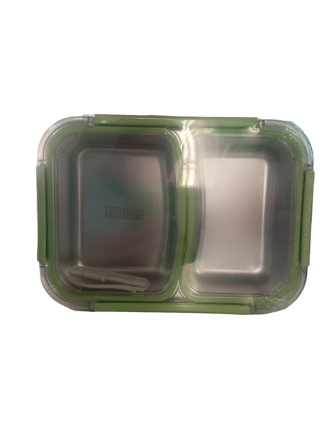 SD Kids With Two Compartments Steel Lunch Box 860ml  NO:0301