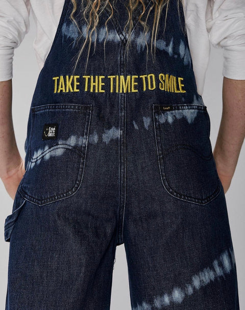 Lee Women's  Navy Seasonal Dungaree Jeans Overall | Lee In Lebanon
