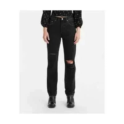 Levi's Women's Black 501 High-Rise Straight Jeans | Levi's In Lebanon