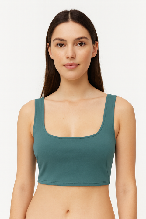 ASOS DESIGN Women's Green Blouse AMF1564