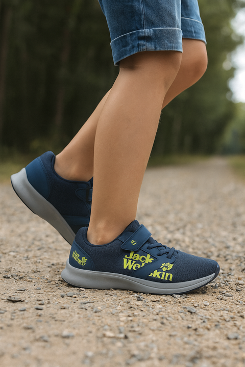 Jack Wolfskin Boy's Navy Fast Catch K Sneakers |Jack Wolfskin in Lebanon