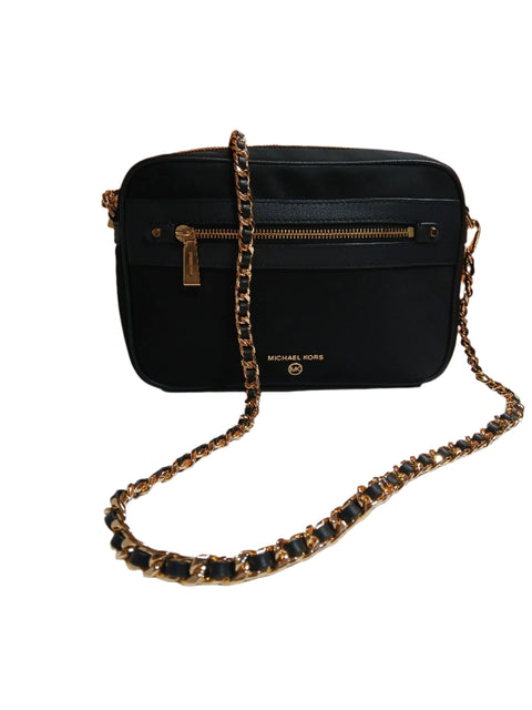 Michael Kors Women's Black Jet Set Charm Nylon Gabardine Crossbody Bag |Michael Kors In Lebanon