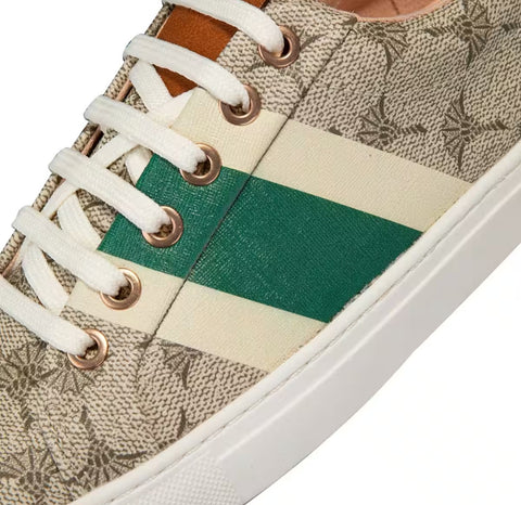 Joop Women's Beige & Green Mazzolino Due Coralie Sneakers | Joop In Lebanon