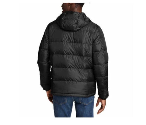 Eddie Bauer Men's Navy Hooded Puffer Long Sleeve Jacket |Eddie Baue In Lebanon