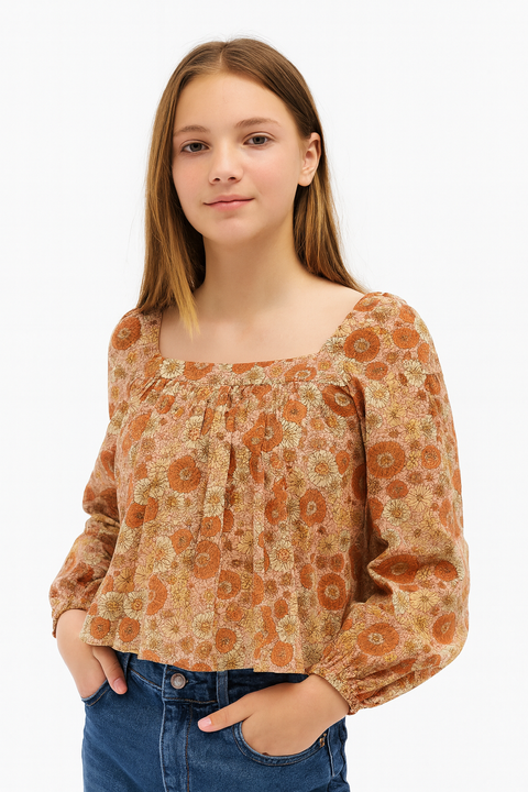 Levis Girl's Multicolor Blouse ABFK1