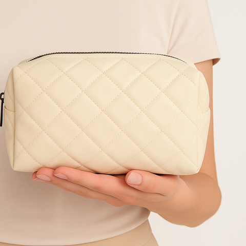 Forever 21 Women's Beige Makeup Bag |Forever 21 in Lebanon