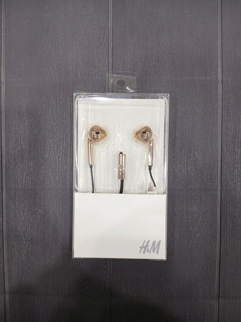 H & M Gold Earphones | H & M In Lebanon