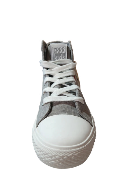 Carrera Kids Gray Nirvana Hi Sneakers |Carrera In Lebanon