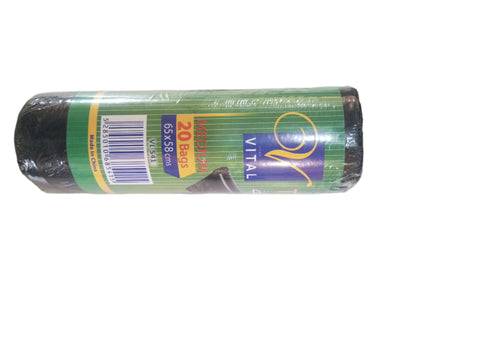 Vital Tie Waste Bags Meduim 20 Bags (VL 541) | Vital In Lebanon