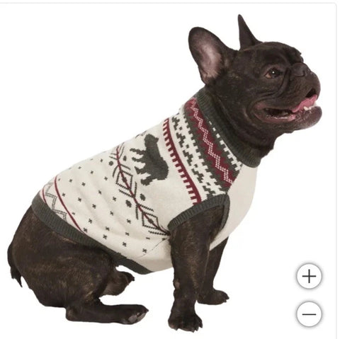 Lands End Dog's Multicolor Crew Neck Sweatshirt |Lands End In Lebanon