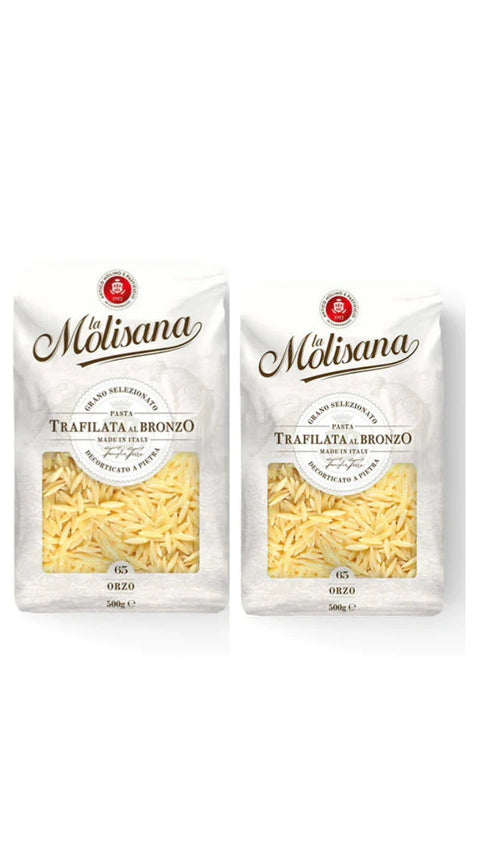 La Molisana Orzo N65 500g*2 (20% Off) | La Molisana In Lebanon