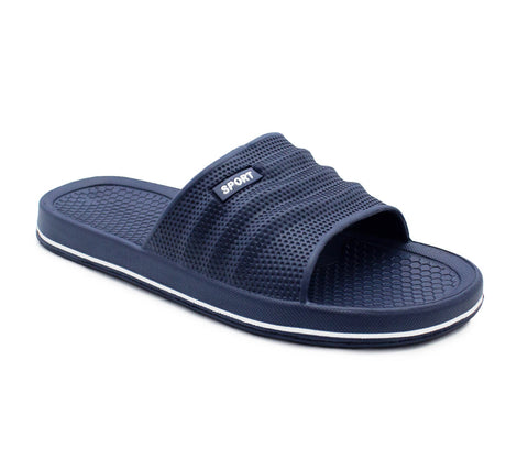 Sport Men's Navy Slippers | Sports In Lebanon