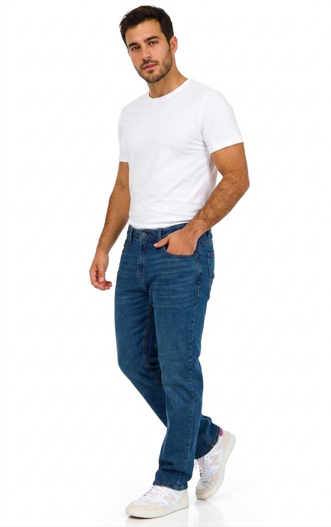 IZOD Men's Rustic Blue Relaxed Fit Jeans | IZOD In Lebanon