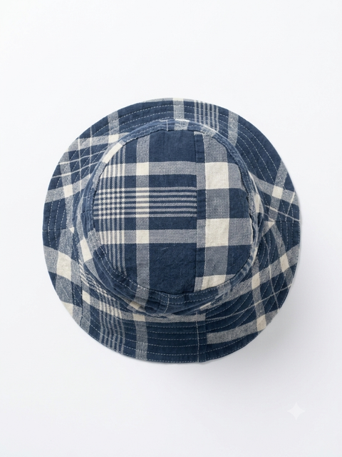 Polo Ralph Lauren Baby Boy's Blue & White Plaid Bucket Hat|Polo Ralph Lauren In Lebanon