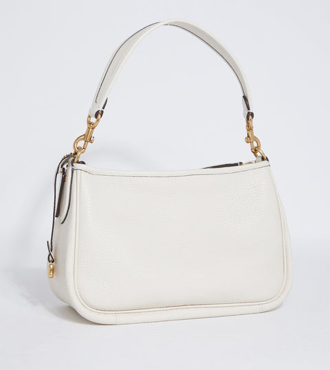 Coach Women's Off White Pebble Leather Shoulder Bag | Coach In Lebanon
