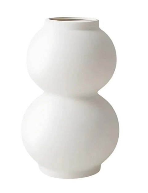 Sinsay White Ceramic Standing Vase | Sinsay In Lebanon