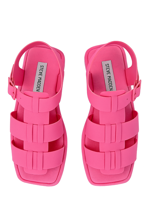 Steve Madden Women's Fuchsia Synthetic Danica Sandals |Steve Madden In Lebanon