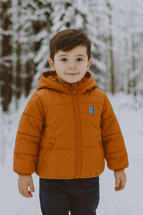 S.Oliver Boy's Orange Zippered Jacket |S.Oliver in Lebanon