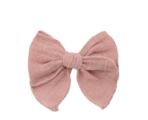 Colorful Cotton and Linen Bow Hair Clip Wholesale Embroidery Floral Baby Hairpins for Girls Baby Hair Accessories Customized