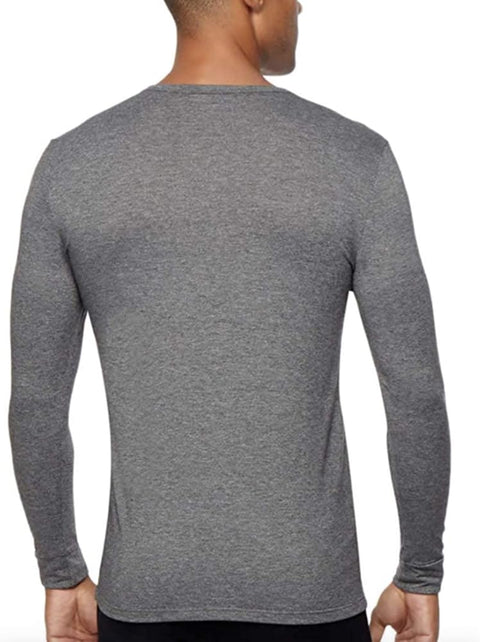 32 Degrees Men’s Gray & White Heat 2 Pack Long Sleeve T-Shirt |32 Degrees In Lebanon