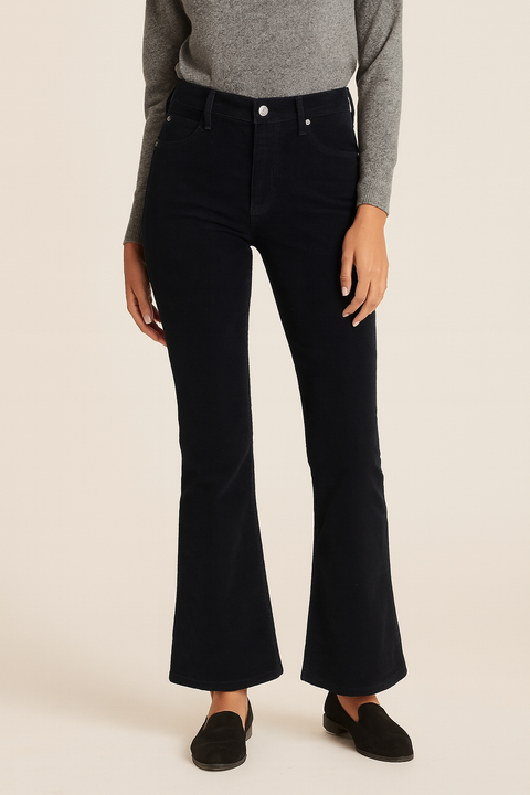 Lee Women's Black Velvet Bootcut Pants | Lee In Lebanon