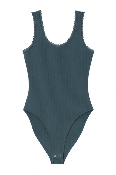 Forever 21 Women's Teal Blue V Neck Sleeveless Bodysuit |Forever 21 In Lebanon