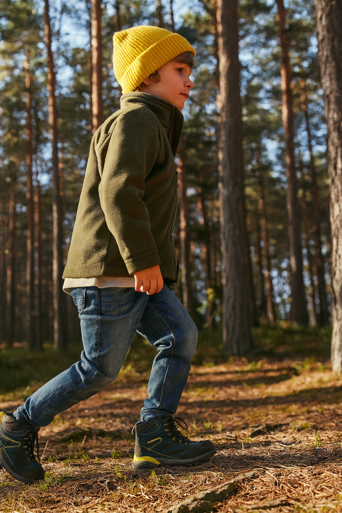 Jack Wolfskin Boy's Green MTN Hiker Shield Mid K |Jack Wolfskin in Lebanon