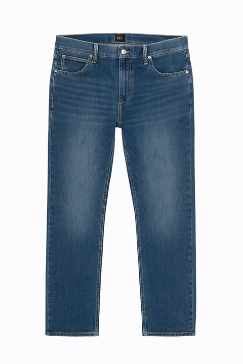 Lee Men's Navy Comfort Straight Clark 743 Jeans | Lee In Lebanon