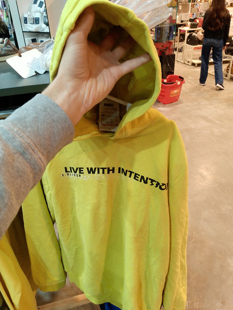 S.Oliver Boy's Yellow Long-Sleeve Hoodie |S.Oliver  in Lebanon