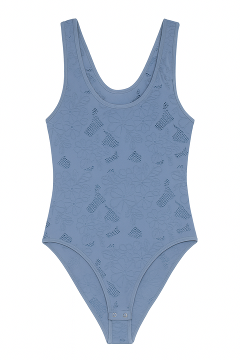 Forever 21 Women's Light Purple Eyelet Sleeveless Bodysuit |Forever 21 In Lebanon