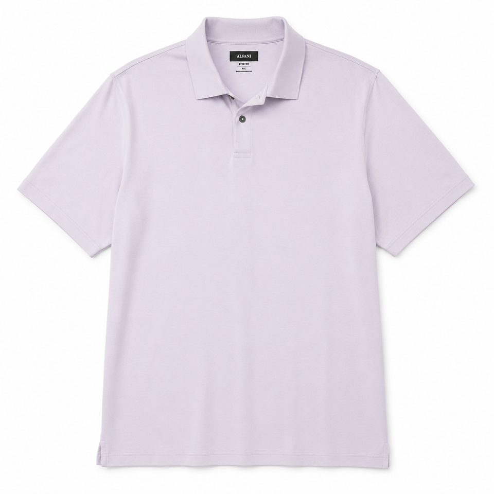 Alfani Men's Light Lilac Polo T-Shirt | Alfani In Lebanon