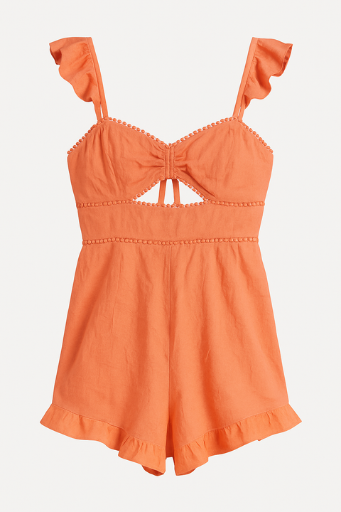 Forever 21  Women's Coral Sleeveless Dress | Forever 21 In Lebanon
