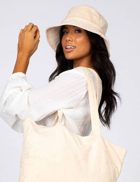 Forever 21 Women's Beige Bucket Hat | Forever 21 In Lebanon