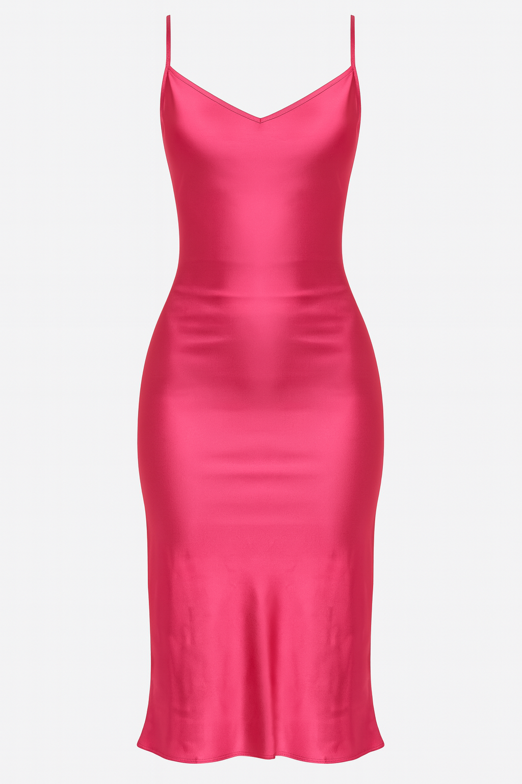 Forever 21 Women's Fuchsia Halter V Neck Dress | Forever 21 In Lebanon
