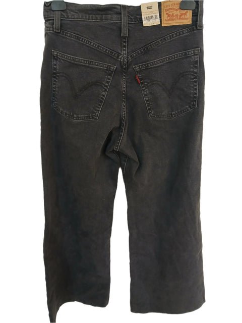 Levi's  Women's Washed Black Ribcage Bell Jeans  |Levi's Lebanon