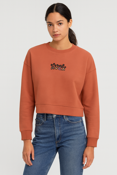 Rvca Women's Brick Vibe Sweatshirt | Rvca In Lebanon