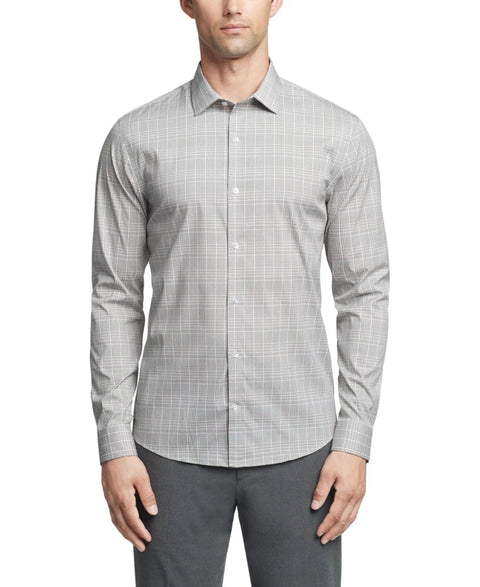 Calvin Klein Men's Gray Steel Plus Shirt | Calvin Klein In Lebanon