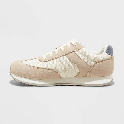 Goodfellow & CO Men's Beige Chester Retro Sneakers | Goodfellow & CO In Lebanon