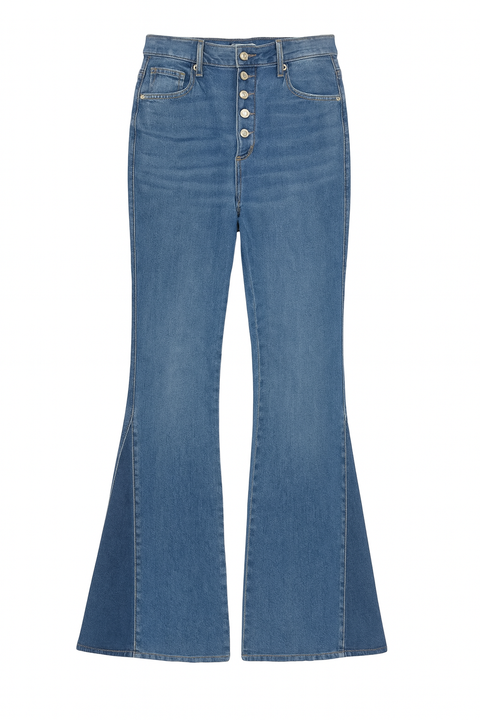 Forever 21 Women's Blue Mid-Rise Bootcut Jeans |Forever 21 In Lebanon