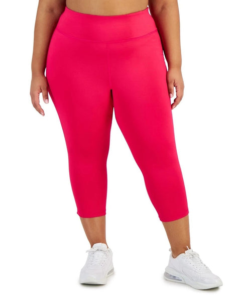 ID Ideology Fuchsia Plus Size Cropped Leggings | ID Ideology In Lebanon