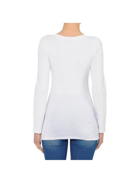 Aveto Women's White Long-Sleeve Blouse | Aveto In Lebanon