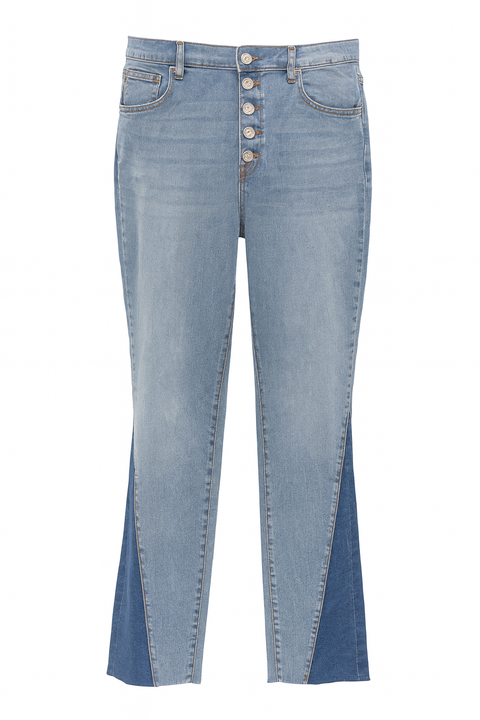 Forever 21 Women's Light Blue Mid-Rise Bootcut Jeans |Forever 21 In Lebanon