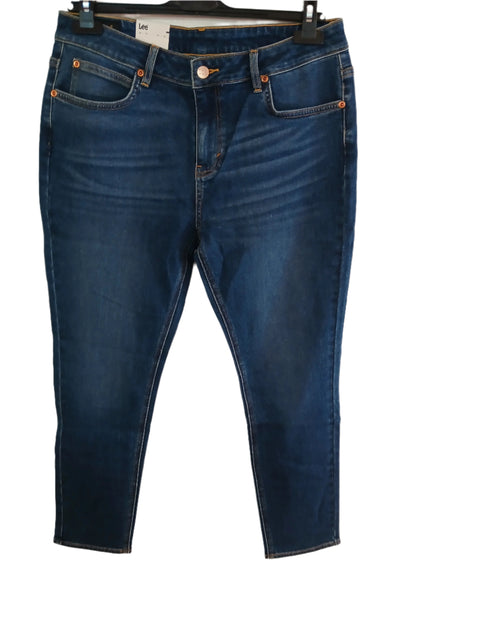 Lee Women's Navy High Rise 433 Slim Narrow Jeans | Lee In Lebanon
